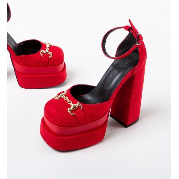 Pantofi dama Versoma Rosii
