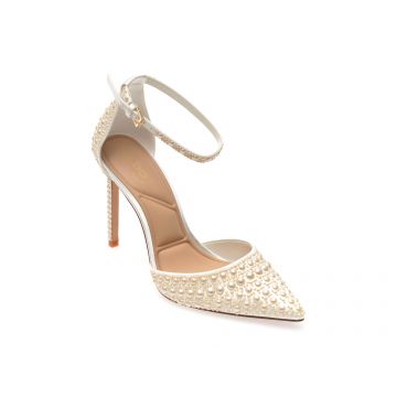 Pantofi eleganti ALDO albi, 13578776, din material textil