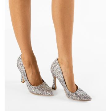 Pantofi dama Tshepo Argintii
