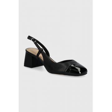 Aldo pumps BIALLE culoarea negru, cu toc drept, cu toc deschis, 13812165 BIALLE