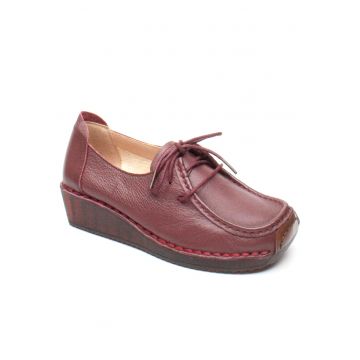 Pantofi dama 196 bordo -