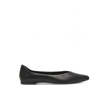 Balerini dama - 370857 - Piele naturala - Negru