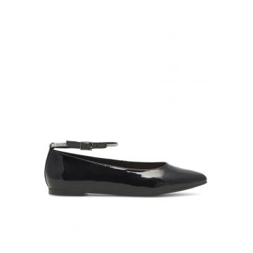 Balerini dama - 432074 - Piele lacuita - Negru