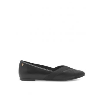 Balerini dama - 432289 - Piele naturala - Negru