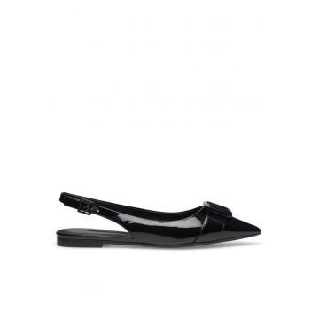 Balerini dama - 88320 - Piele naturala - Negru