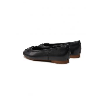 Balerini dama - 98887 - Negru - Piele naturala