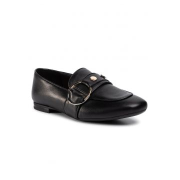 Pantofi dama - 207045712 - Piele naturala - Negru