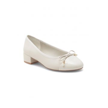 Pantofi dama - 516699 - Piele ecologica - Bej