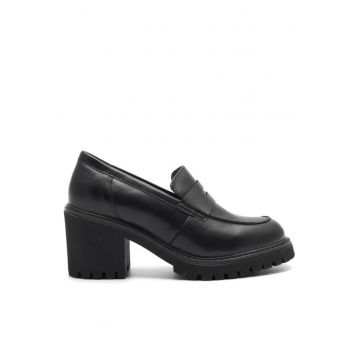 Pantofi dama - 590558847770936 - Piele naturala - Negru