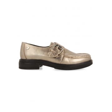 Pantofi loafer de piele lacuita