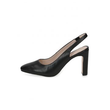 Pantofi slingback de piele