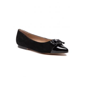 Balerini dama - 301507475 - Piele naturala - Negru