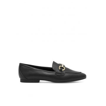 Mocasini dama - 377283 - Piele ecologica - Negru