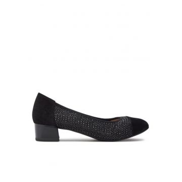 Pantofi dama 303662608 - Piele naturala - Negru