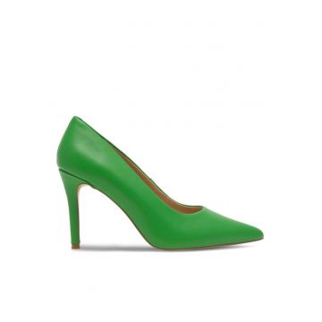 Pantofi dama - 490470 - Piele naturala - Verde