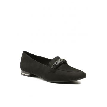 Pantofi dama - 5904862717630 - Piele nabuc - Negru