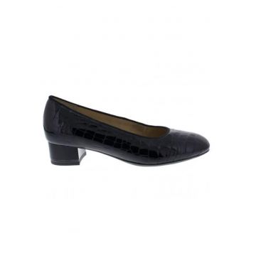 Pantofi dama - Graz Highsoft - Piele ecologica - Negru