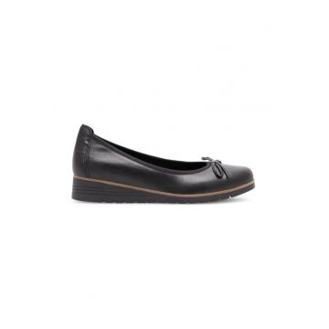 Balerini dama - 590559 - Piele naturala - Negru -