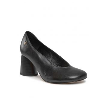 Pantofi dama - 303444242 - Negru - Piele intoarsa