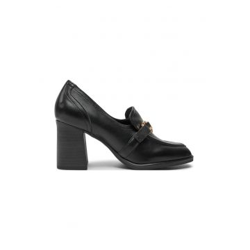 Pantofi dama - 304121 - Piele ecologica - Negru -