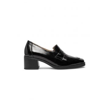 Pantofi dama - 304314 - Piele naturala - Negru -