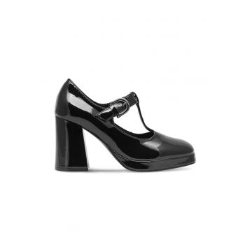 Pantofi dama - 590559 - Piele naturala - Negru -