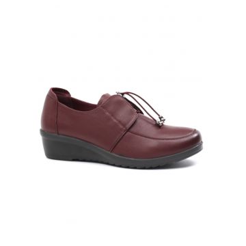 Pantofi dama-bordo-