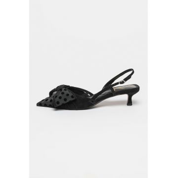 Pantofi slingback cu toc kitten Treena