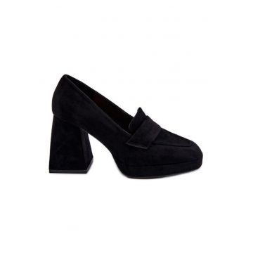 Pantofi pentru femei - BM163428 - Negru -