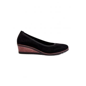 Pantofi pentru femei - BM187957 - Negru -