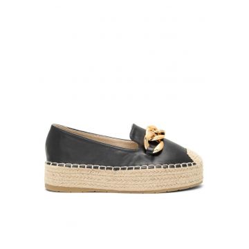 Espadrile dama - 438946 - Piele ecologica - Negru