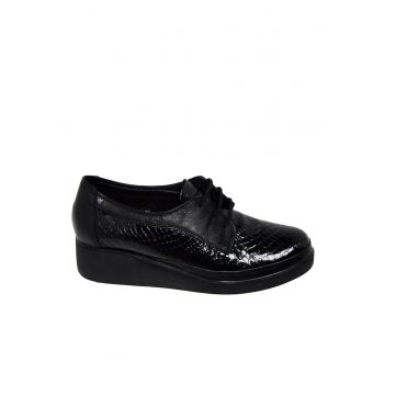 Pantofi Casual Dama 124 Negri - 36 - Negru