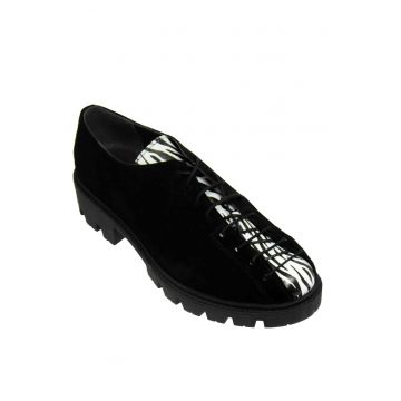 Pantofi Casual Dama Br077 - 38 - Negru