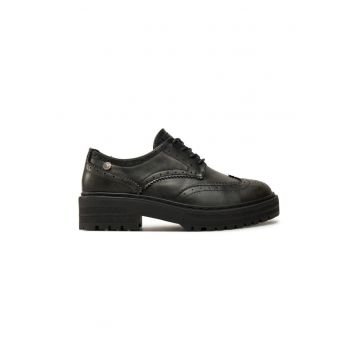 Pantofi dama - 31855 - Piele ecologica - Negru