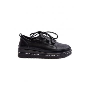 Pantofi pentru femei - BM197673 - Negru -