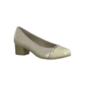 Jana Jana Soft Line pantofi pentru unghii dama 22366-20-929 lac auriu combinat 06828