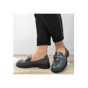 Pantofi Casual Dama 11520-11 Gri Lac - 37 - Gri Lac