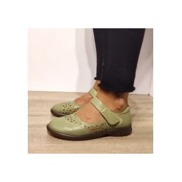 Pantofi Casual Dama 31682 Verde Olive - Verde Olive