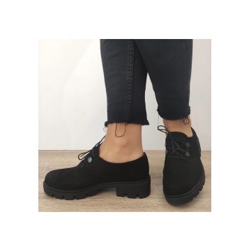 Pantofi Casual Dama N4 Negri - Negru