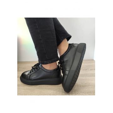 Pantofi Casual Dama S3129T Negri - Black