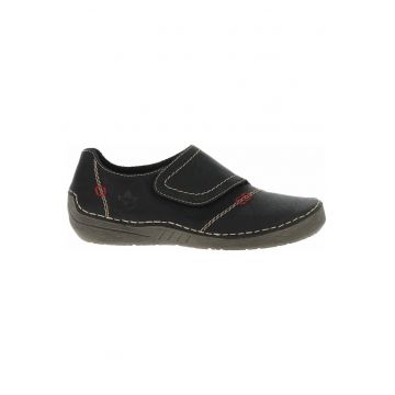 Pantofi dama - 52577-00 - piele ecologica - negru