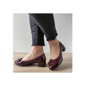 Pantofi Eleganti Dama 140014B 23-L Bordo Lac - Bordo Lac