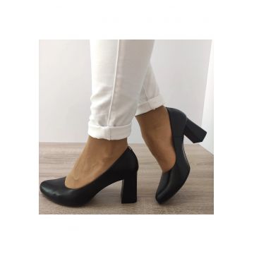 Pantofi Eleganti Dama 20216 08 Negri - Negru