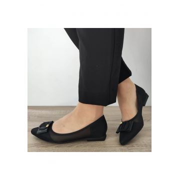 Pantofi Perforati Dama 21181 Negri - Negru