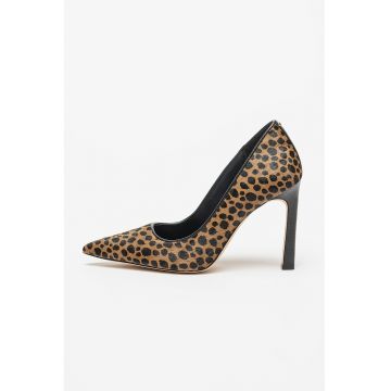 Pantofi cu model animal print Amara