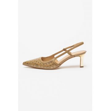 Pantofi slingback din piele Alora