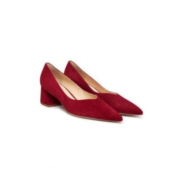 Pantofi dama - Hogl - piele naturala - rosu - cu toc Pantofi dama - Hogl - piele naturala - rosu - cu toc