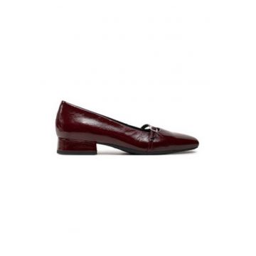 Pantofi dama -  piele naturala - rosu - Pantofi dama -  piele naturala - rosu -
