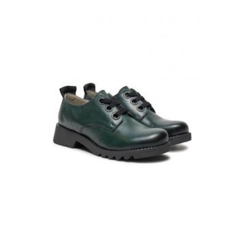Pantofi dama -  piele naturala - verde - confortabil Pantofi dama -  piele naturala - verde - confortabil